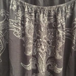 Tops - Woman Blouse with brown Tops - Woman Blouse with brown
